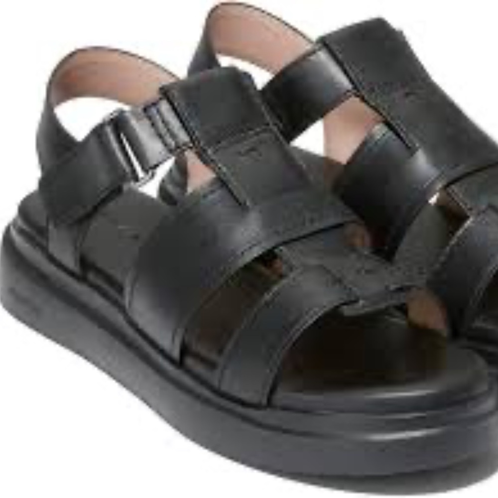 Cole Haan Grandpro Rally Fisherman Sandal - Black Women's Size 9B